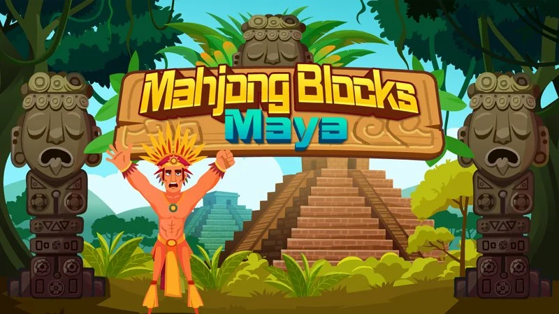 Image Mahjong Blocks - Maya