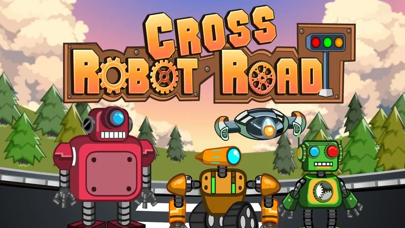 Image Robot Cross Road
