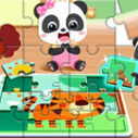 Jigsaw Puzzle: Baby Panda Play Jigsaw